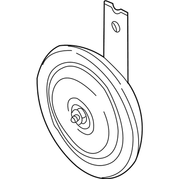 Kia 0K53A66780A Horn-Electric, Lower