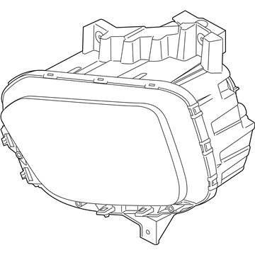 Kia 92202J2000 Front Fog Lamp Assembly