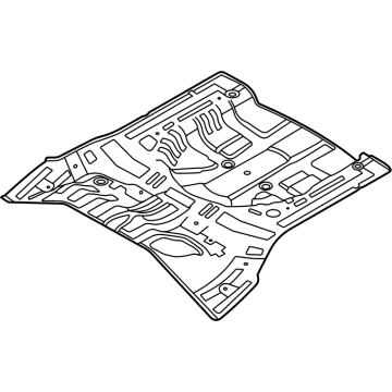 Kia 65511Q5000 Panel-Rear Floor