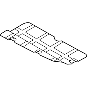 Kia 291102H000 Cover Assembly-Engine Under