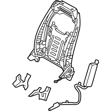 Kia 88310R5000 Frame Assembly-Fr Seat B