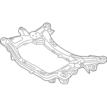 Kia 624103T050 Crossmember Assembly-Front