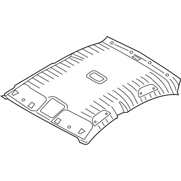 Kia 853101G711RU Headlining Assembly