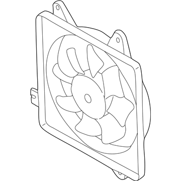 Kia Sephia Fan Blade - 1K2A161710B