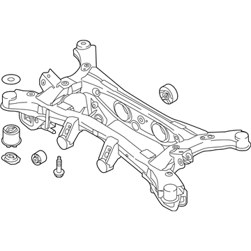 Kia Sportage Rear Crossmember - 55405D3550