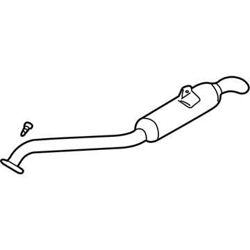 2004 Kia Sedona Tail Pipe - 0K52Y40700B