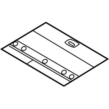 Kia 857271D050RU Trim Assembly-Luggage