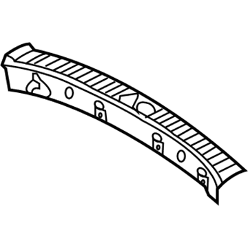 Kia 857701D000RU Trim Assembly-Rear Transverse