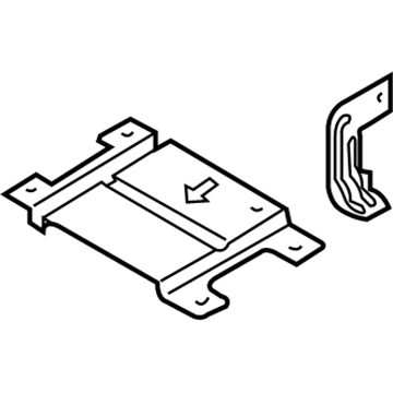 Kia 959153F002 Bracket-Air Bag Unit