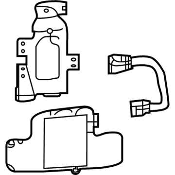 Kia 99140D9500 Unit Assembly-Rear CORNE