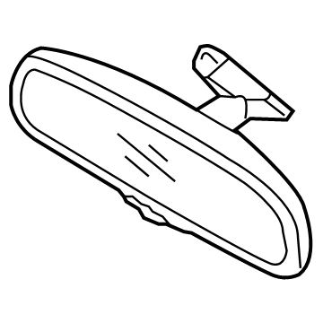 Kia 85110L0000 Rear View Inside Mirror Assembly