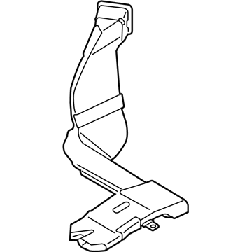 Kia 97370E4000 Duct-Rear Heating,RH