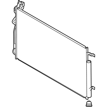 Kia K5 A/C Condenser - 97606L3300