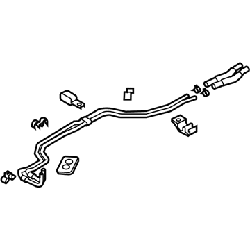 Kia 975402J100 Pipe Assembly-Rear Heater Wat