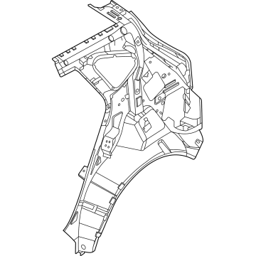 Kia 71601Q5110 Panel Assembly-Quarter I