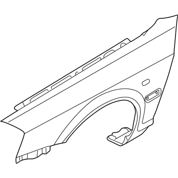 2000 Kia Optima Fender - 663213C300