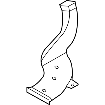 Kia 97370M7000 Duct-Rear Heating,RH