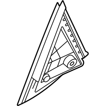 Kia 83840K0000 MOULDING Assembly-Rr Dr