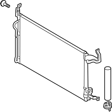 Kia 976062F000 Condenser Assembly-Cooler