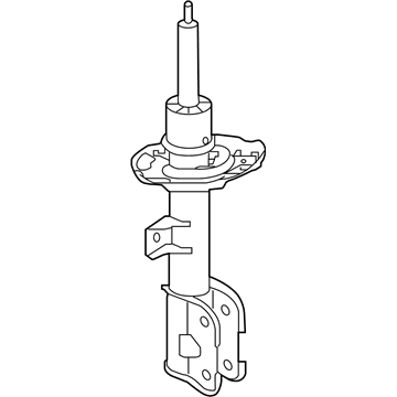 Kia 54661C6300 Front Strut Assembly Kit, Right