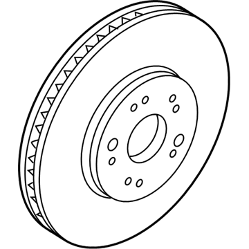 Kia 51712J6200 Disc-Front Wheel Bra