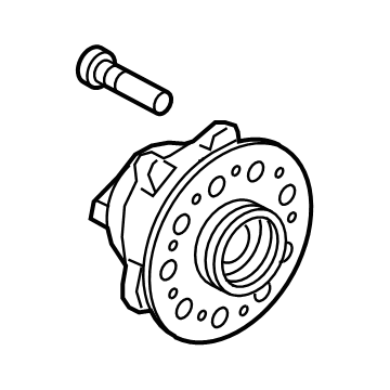 Kia 51750J6500 Front Wheel Hub Assembly