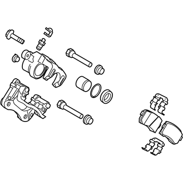 Kia Optima Hybrid Brake Caliper - 582103Q100