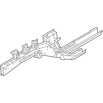 Kia 646011U501 Member Assembly-Front Side