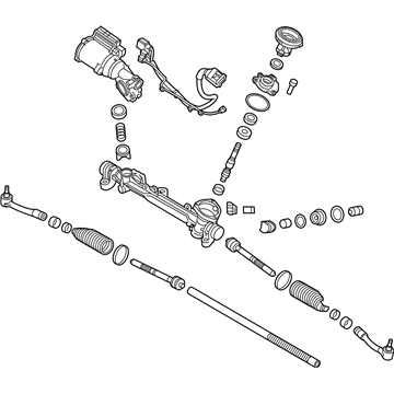 2020 Kia Sorento Rack And Pinion - 57700C5500