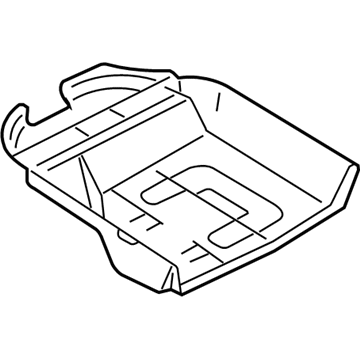 Kia 0K32A42740A Insulator Assembly-Tank