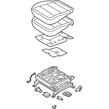 Kia 88100S9061ONQ Cushion Assembly-Fr Seat