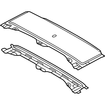 Kia 67115B2300 Panel-Panorama Rear