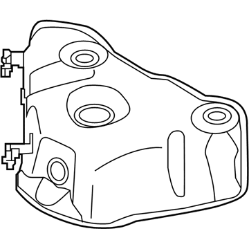 2015 Kia Sorento Exhaust Heat Shield - 285252GGA5