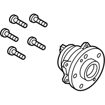 Kia 52750A9000 Rear Wheel Hub Assembly