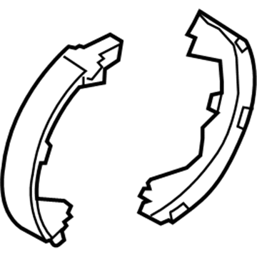 2017 Kia Sedona Brake Shoe Set - 58305A9A00