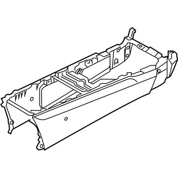 Kia 84610C6000WK Console Assembly-Floor