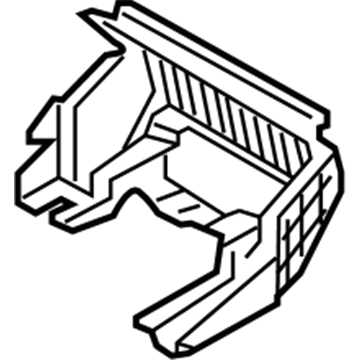 Kia 84616C6000 Reinforcement-Console Bridge