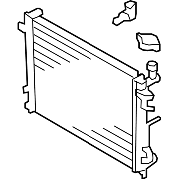 Kia Rondo Radiator - 253101D110