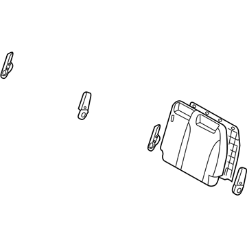 Kia 893004D146KS2 Back Assembly-3RD Seat,L