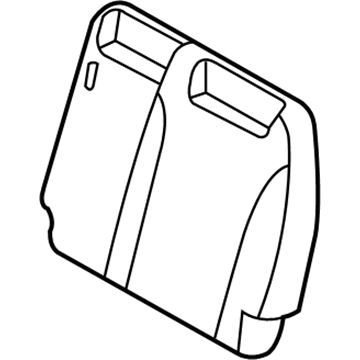 Kia 893604D610AGV Rear Seat Back Covering Assembly