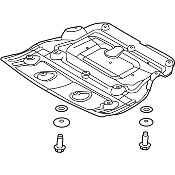 Kia 291103T500 Panel Assembly-Under Cover