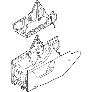 2024 Kia Carnival Center Console Base - 84610R0050B7F