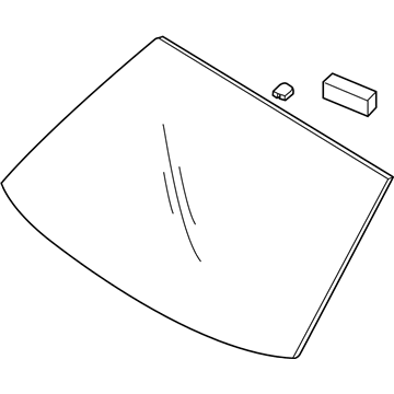 2006 Kia Amanti Windshield - 861103F570