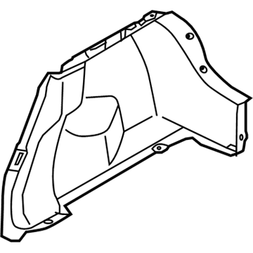 Kia 85740A7500WK Trim Assembly-Luggage Side