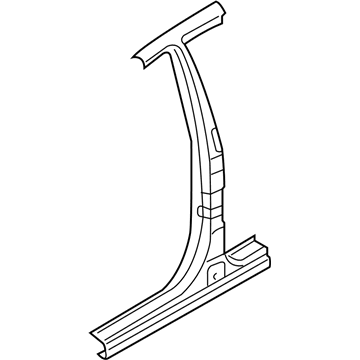 Kia 711013E1B0 Panel Assembly-Center Pillar Outer