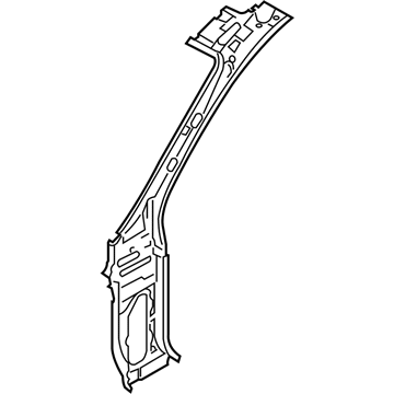 Kia 712013E300 Pillar Assembly-Front Inner