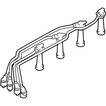 Kia 2750123B70 Spark Plug Cable Set