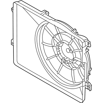 2022 Kia Sportage Fan Shroud - 25350D9000