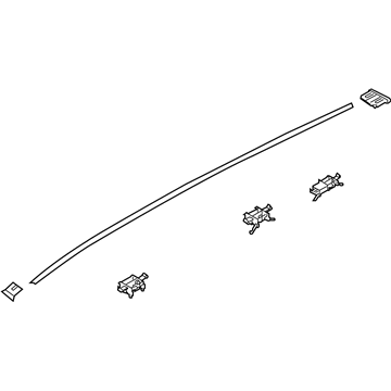 Kia 87230C5000 MOULDING Assembly-Roof,L