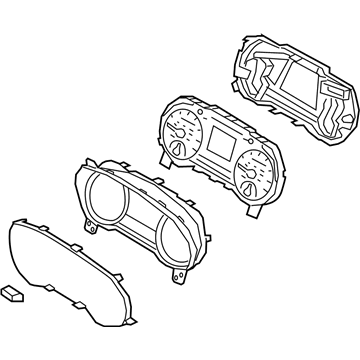 Kia 94041D9111 Cluster Assembly-INSTRUM